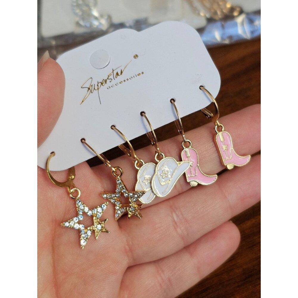 3pc earring set
